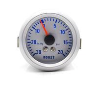 Manometro Di Pressione Turbo 12V 52Mm Per Modifiche Auto Da 30 A 20 PSI Luce Blu