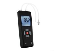 Manometro Differenziale HVAC, Display LCD Retroilluminato | Per Diagnosi HVAC, Misura Gas e per vuoto, per ideale per Tecnici, Corpo in ABS, Display Retroilluminato