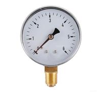 Manometro digitale 0-6 bar con 3/4 per interfaccia NPT per analisi della pressione dell'acqua Controlli di integrità della linea aerea e monitoraggio del flusso di gas