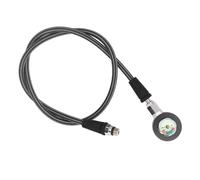 Manometro Digitale 38mm Tubo Manometro per Immersioni Subacquee con Tubo ad Alta Pressione, 0 a 300 Bar Manometri Sommergibili per Regolatore BCD(80cm)