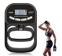 Manometro digitale, 396lb/180 kg, dinamometro manuale con cavo di ricarica USB, intelligente e sensibile, impugnatura Strength Trainer elettronica, grande schermo LED (inchiostro)