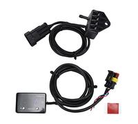 Manometro digitale Boost Misuratore di pressione Turbo Boost con display a LED per auto 12V ABS universale luce blu