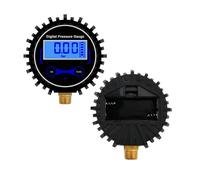 Manometro digitale for pneumatici da 0 a 200 psi, manometro LCD con luce LED for auto, camion e moto(Blue)