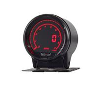 Manometro Digitale LCD Contagiri RPM Gauge 52mm 12V Auto Doppio Ingresso Aliment