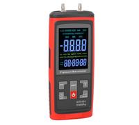 Manometro Digitale per la Misurazione della Temperatura e della Pressione, Tester a Pressione del Gas HVAC, Manometro Differenziale Professionale