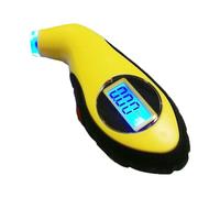 Manometro digitale per la pressione degli pneumatici,Accessorio Auto con Display LCD Retroilluminato - Misuratore della pressione degli pneumatici,per Automobili, Camion, SUV, Berline, Moto, Biciclett