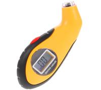Manometro Digitale per Pneumatici Auto ABS, Display LCD | Misuratore Pressione Auto, Rileva Temperatura, per Controlli Rapidi su Strada e Prima della Partenza