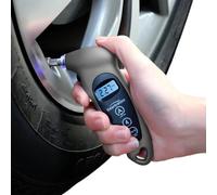 Manometro digitale per pneumatici, manometro per pneumatici per auto | Indicatori per portatili da 100 PSI 4 impostazioni | per per auto con display LCD retroilluminato per