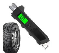 Manometro Digitale per Pneumatici | Misuratore di Pressione Aria per Pneumatici,16 bar Display Retroilluminato con Impugnatura Antiscivolo Bici, Auto, Camion, Manutenzione e Riparazione Veicoli