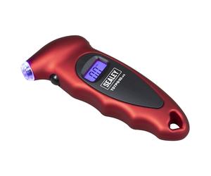 Manometro Digitale Per Pressione Pneumatici Sealey 0-7BAR (0-100PSI) TSTPG10