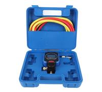 Manometro Digitale per Ricarica del Liquido di Raffreddamento 0 50bar Misuratore di Pressione Elettronico ad Alta Precisione con Kit Tubo Flessibile Strumento Professionale HVAC