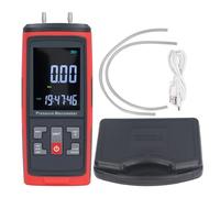 Manometro digitale Pressione differenziale LCD retroilluminato Visualizza tester di pressione del gas applicabile nei sistemi HVAC