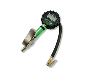 MANOMETRO DIGITALE PRESSIONE GOMME PISTOLA GONFIAGGIO PNEUMATICI 200 PSI LCD