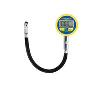 MANOMETRO DIGITALE PRESSIONE PNEUMATICI AUTO MOTO BICI CON TUBO DISPLAY LCD ALTA