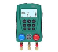 Manometro digitale professionale per refrigerante HVAC con compensazione della temperatura a doppio canale per riparazione e manutenzione di impianti di aria condizionata,