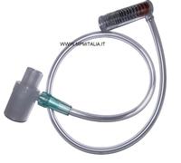 Manometro ECO per PEP MASK con Raccordo e Tubo Scala +20 cmH₂O