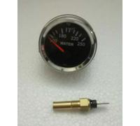 Manometro Elettrico Per Temperatura 2" / 52Mm - Faccetta Nera Cromo