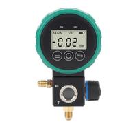 Manometro HVAC digitale Valvola a sfera di spegnimento automatico Design Aria condizionata ad alta precisione Manometro a bassa pressione per professionisti dell'installazione e