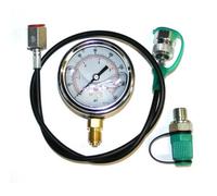 Manometro Idraulico 100MM 0-1500 PSI E Kit Punto Di Prova Con Tubo Da 2M