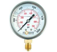 Manometro Idraulico Riempito Di Glicerina 0-300 PSI (21 BAR) 1/2" BSP