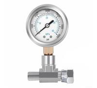 Manometro in acciaio , manometro airless ad alta pressione per spruzzatore airless per spruzzatore di vernice airless 440 540 640
