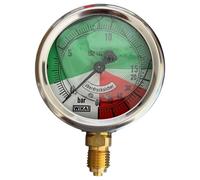 Manometro isometrico alla glicerina per pompe irroratrici 0/60 BAR - WIKA