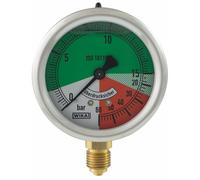 Manometro Isometrico Wika Ø 63 mm Glicerina