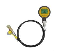 Manometro, Kit manometro idraulico 600 Bar Precisione 1% Impermeabile IP65 Batteria lunga escavatore Komatsu Raccordi di accoppiamento Tubo 2m 4m