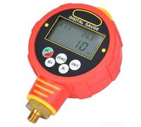 Manometro LCD retroilluminato per uso notturno (B) | Sensore ad alta precisione, dati in tempo reale, schermo digitale chiaro, per manutenzione compatibile con R32, HVAC