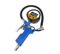 Manometro, Misuratore di pressione digitale for pneumatici con display LCD for veicoli, blu
