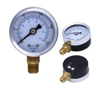 Manometro NPT da 1/8 di pollice 0-200 PSI 0-14 Bar di pressione del compressore/manometro idraulico