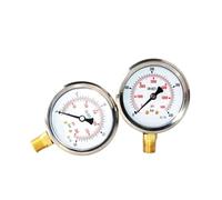 Manometro olio idraulico ad alta pressione SM1SP63L 63mm 2,5 pollici 1/4 NPT Manometro liquidi Strumenti Manometro in acciaio inossidabile(0-1000bar)