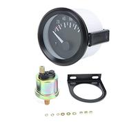 Manometro olio Kit manometro olio Manometro Lunga durata Prestazioni stabili Facile da usare Sensore automatico ad alta sensibilità 0-100 Psi 12v 52mm/2 pollici