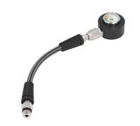 Manometro per immersioni subacquee luminoso sommergibile con tubo ad alta pressione (15 cm)