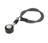 Manometro per Immersioni Subacquee, Manometro Luminoso Professionale per Immersione Notturna, con Tubo Ad Alta Pressione, per Regolatore BCD Immersioni Subacquee (65 cm)
