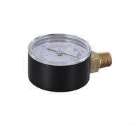Manometro per montaggio radiale 0-60 PSI con filettatura BSPT da 1/4 di pollice per impianti aria acqua e gas negli impianti di produzione e lavorazione