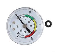 Manometro per piscina, pompa filtrante a doppia scala, manometro per pompe con filtro a sabbia Intex 11224 da 14 pollici/16 pollici, monitoraggio accurato della pressione dell'acqua