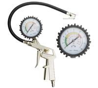 Manometro Per Pneumatici Con Gonfiatore, Manometro Per Pneumatici Con Quadrante Da 0-220 PSI,compatibile Con Compressore Per Pompa Dell'aria Per Auto,accessori Per La Pressione Dei Pneumatici Per Auto