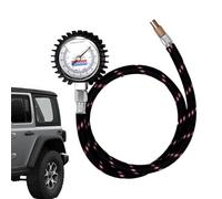 Manometro Per Pressione Pneumatici - Facile Da Leggere Portatile Manometro Pesante | Misuratore Di Pressione Per Auto, Moto, Bici, Camion E Veicoli | Strumento Professionale Controllo Pneumatici