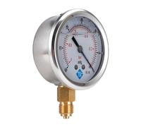 Manometro per vuoto Cassa in acciaio inox 68mm -1/0 Bar &-30-0Hg,
