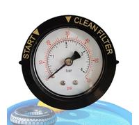 Manometro Piscina da 0 a 4 Bar Indicatore di Pressione Filtro Piscina