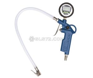 MANOMETRO PISTOLA GONFIAGGIO DIGITALE MISURATORE PRESSIONE GOMME SCHEPPACH