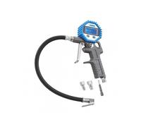 Manometro pressione gomme digitale Pistola gonfiaggio aria compressa 8 bar Fervi