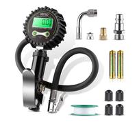 Manometro Pressione Gomme Professionale, Manometro Digitale, Pistola Gonfiaggio