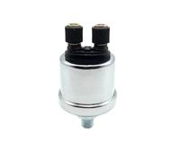 Manometro Pressione Olio 0-10 Bar Filettature 1/8NPT e 1/4NPT Compatibile Con VDO Diesel Generators Include Tappo Acciaio Inox 10mm(1-8NPT)