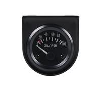 Manometro pressione olio automatico 2" 52mm universale 0-100 psi con sensore LED bianco misuratore auto