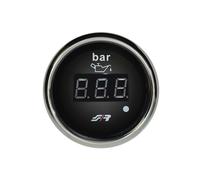 Manometro pressione olio digitale Chrome rim line