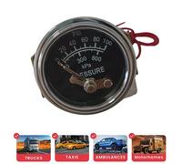 Manometro pressione olio motore veicolo 0 100 psi cromato design classico A20PE1