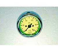Manometro pressione olio Smith Cream 0-100 psi lunetta cromata