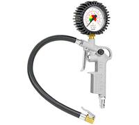 MANOMETRO PRESSIONE PISTOLA GONFIA GOMME PROFESSIONALE TARATA CEE 86/21 60DT